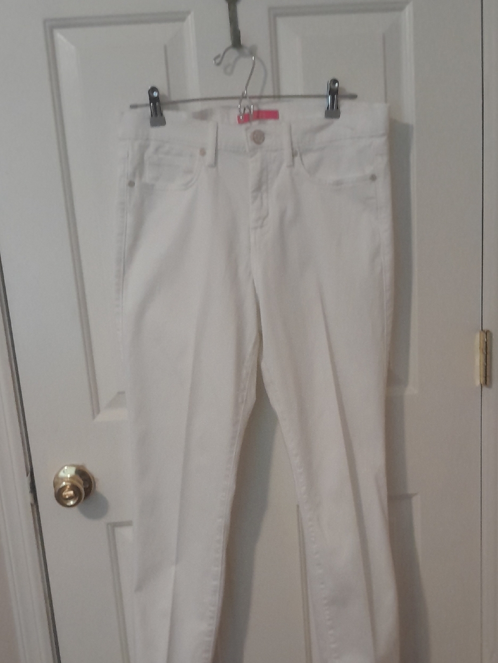 Lilly Pulitzer SOUTH OCEAN high Rise White Skinny Jeans